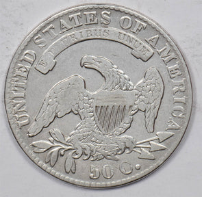 1831 Capped Bust Half Dollar 90% silver VF Nice Luster! U0766