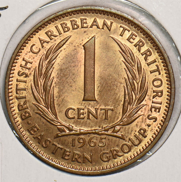 British Caribbean Territories 1965 Cent Eastern Territory 299164 combi