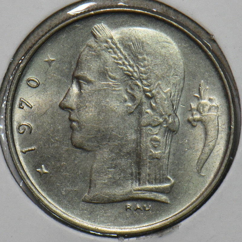 Belgium 1970 Franc 195875 combine shipping