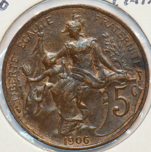 France 1906 5 Centimes 195186 combine shipping