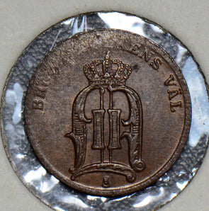 Sweden 1878 Ore UNC double "8" some die defect S0172 combine shipping