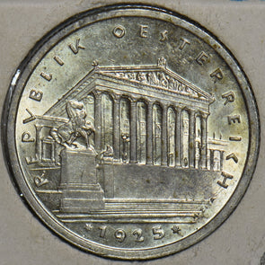 Austria 1925 Schilling UNC 195716 combine shipping