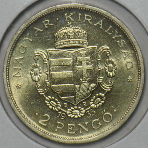 Hungary 1935 2 Pengo 491144 combine shipping