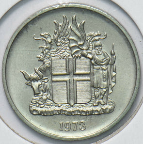 Iceland 1973 5 Kronur Dragon animal Bull 192328 combine shipping