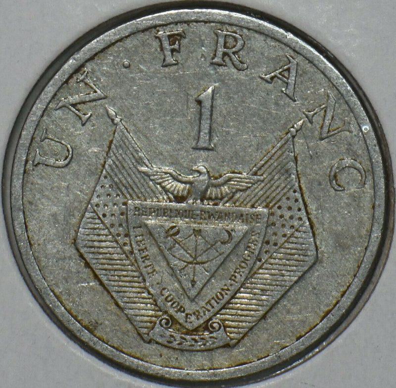 Rwanda 1985 Franc 152057 combine shipping