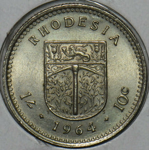 Rhodesia 1964 10 Cents 195964 combine shipping