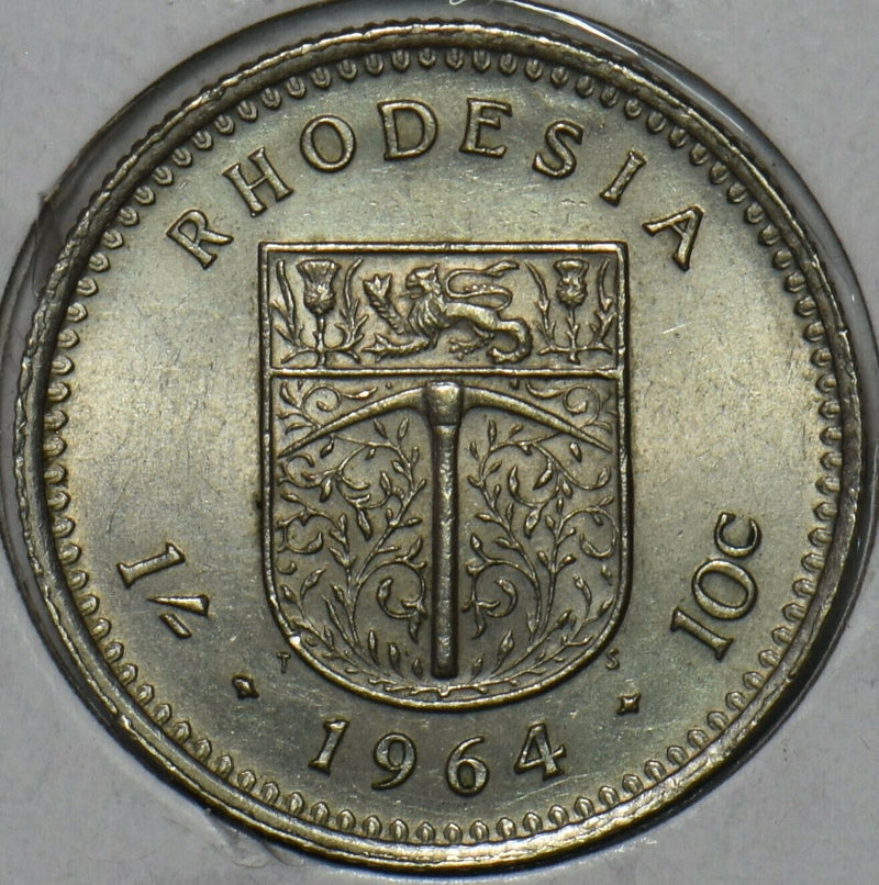 Rhodesia 1964 10 Cents 195964 combine shipping