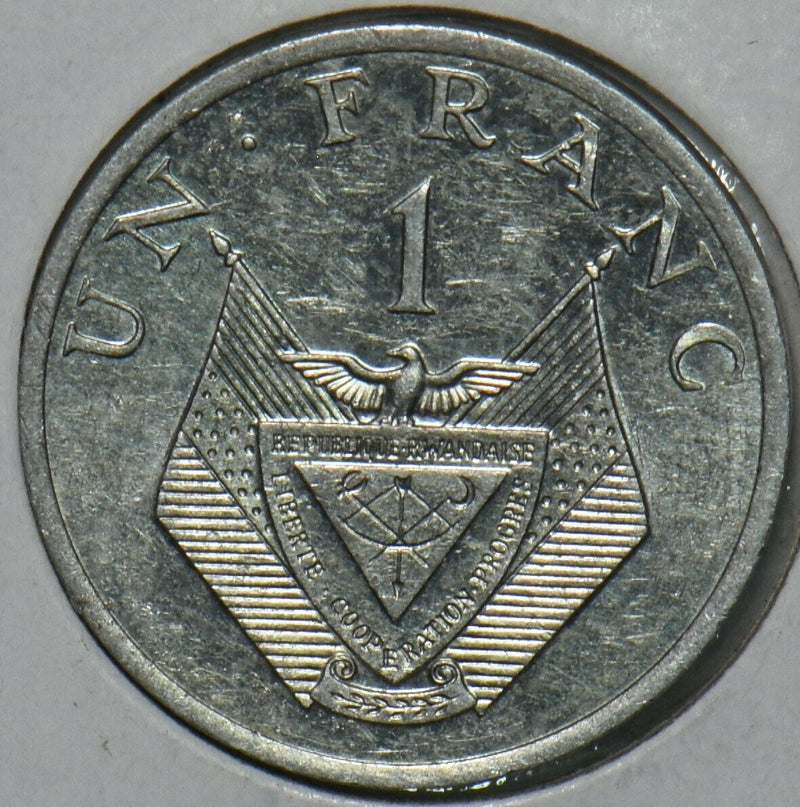 Rwanda 1985 Franc 152046 combine shipping