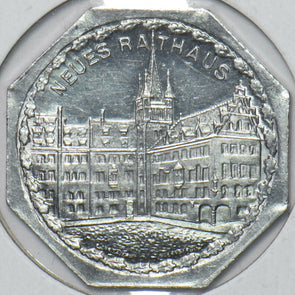 Germany 1940 ~70 20 Pfening Strassenbahn, Bayern bus token 296442 combine shippi