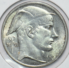 Belgium 1953 20 Francs Lion animal 294044 combine shipping