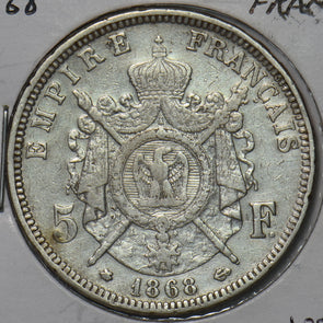 France 1868 5 Francs 491065 combine shipping