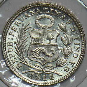 Peru 1914 1/2 Dino 491130 combine shipping