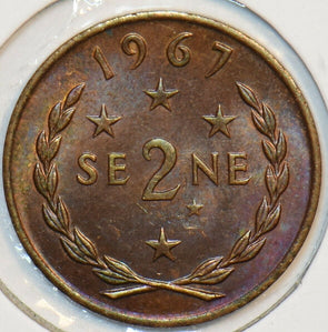 Samoa 1967 2 Sene 190693 combine shipping