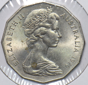 Australia 1970 50 Cents 200th Anniversary of Cook's Australian Voyage 195208 com