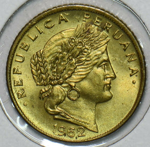 Peru 1962 5 Centavos 196574 combine shipping