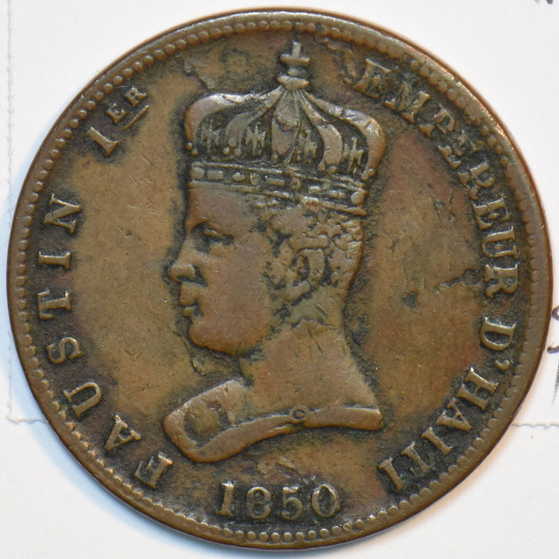 Haiti 1850 6 1/4 Centimes 491260 combine shipping