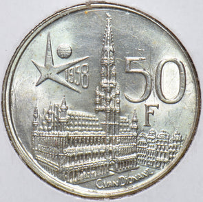 Belgium 1958 50 Francs 294063 combine shipping