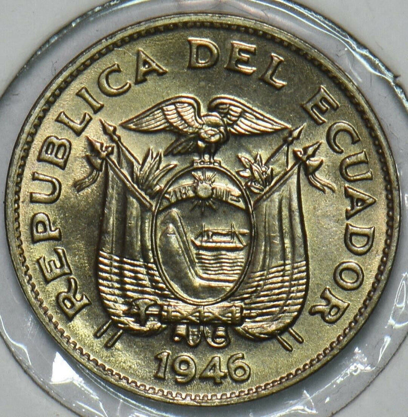 Ecuador 1946 5 Centavos 195944 combine shipping