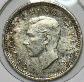 New Zealand 1943 3 Pence 152361 combine shipping