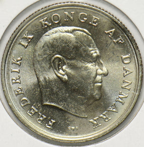 Denmark 1963 Krone Lion animal Frederick IX 293222 combine shipping