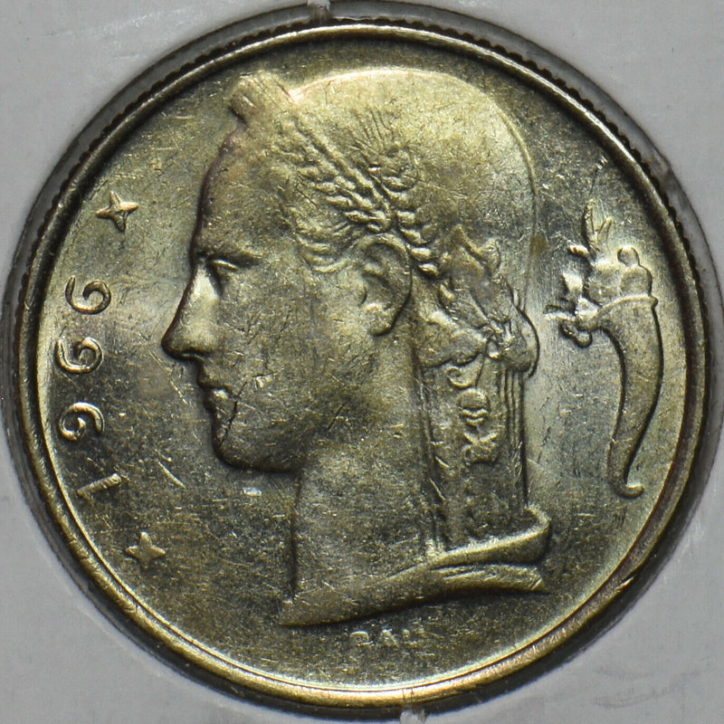 Belgium 1966 5 Francs 195878 combine shipping