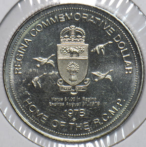 Canada 1978 Dollar geese animal History of Regina 195202 combine shipping