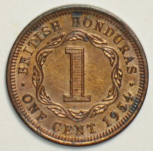 British Honduras 1954 Cent 298695 combine shipping – Coin Gold & Stamp