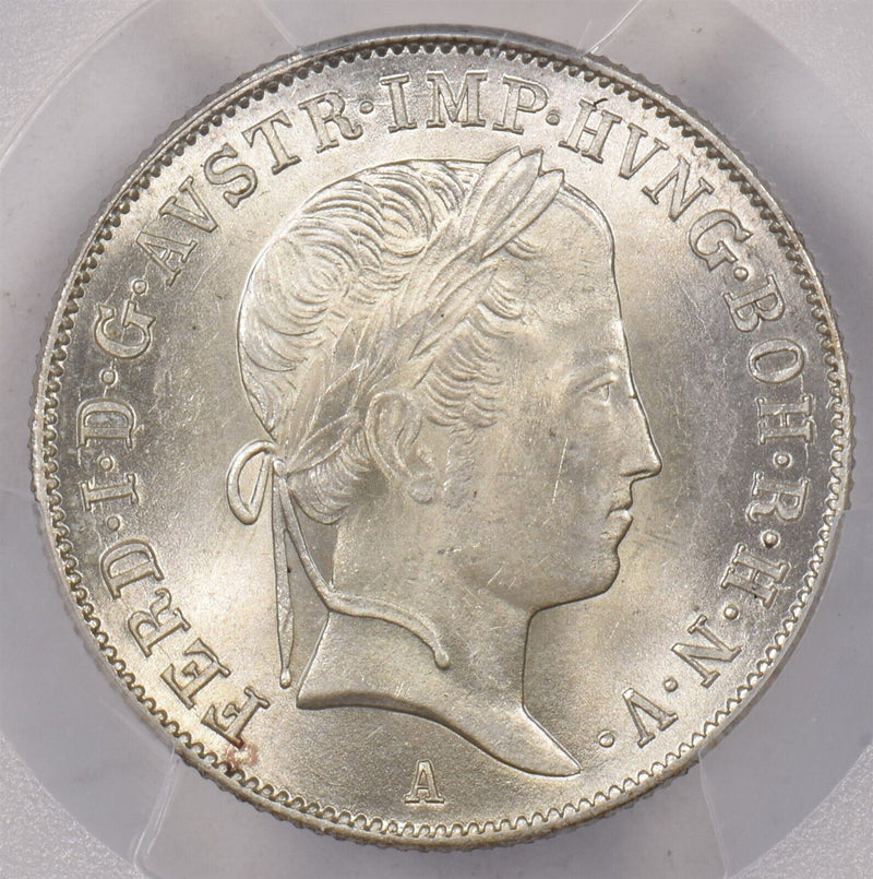Austria 1848 A 20 Kroner PCGS UNC PI0125 combine shipping