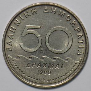 Greece 1980 50 Drachmai 151770 combine shipping