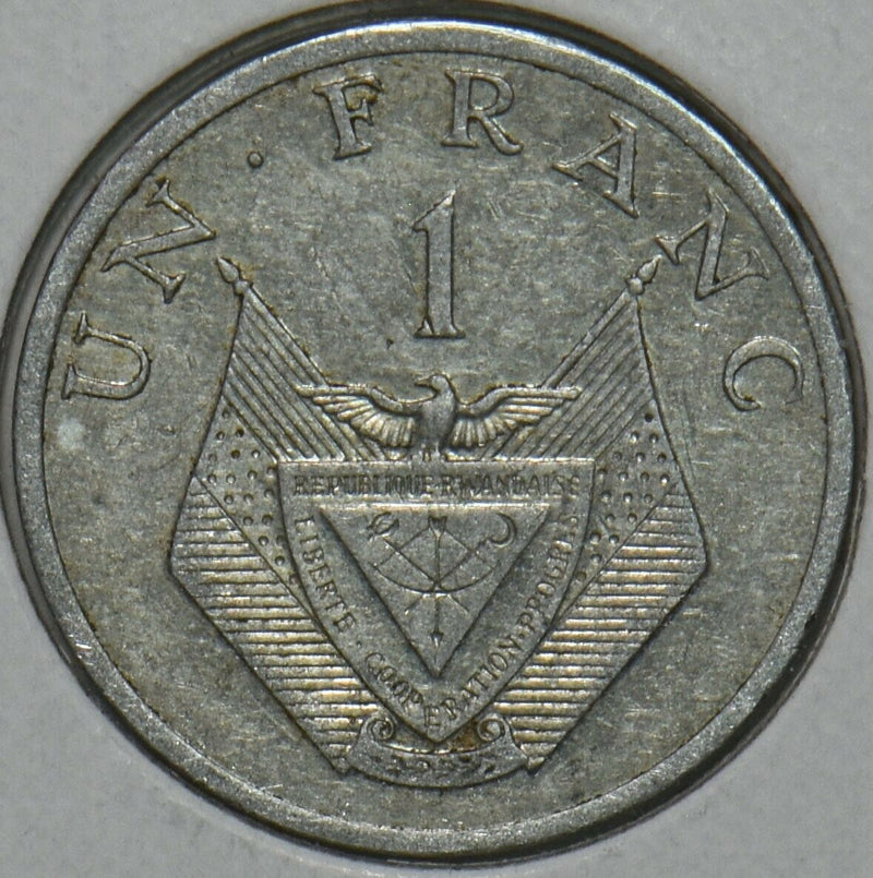 Rwanda 1985 Franc 152055 combine shipping