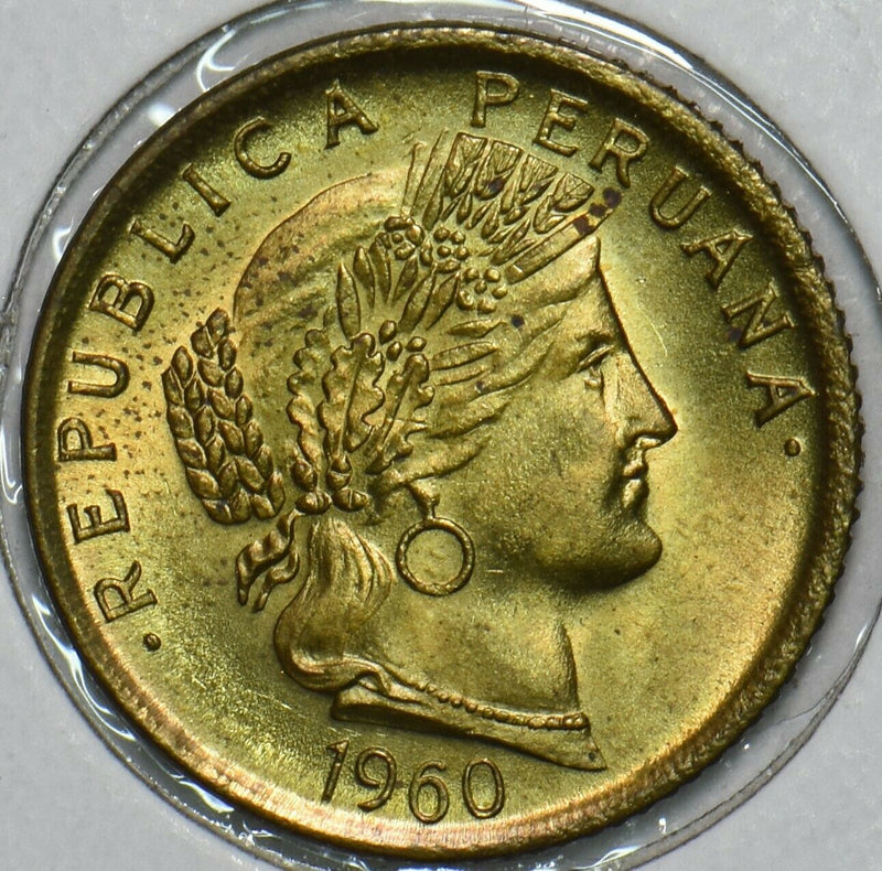 Peru 1960 10 Centavos 196579 combine shipping