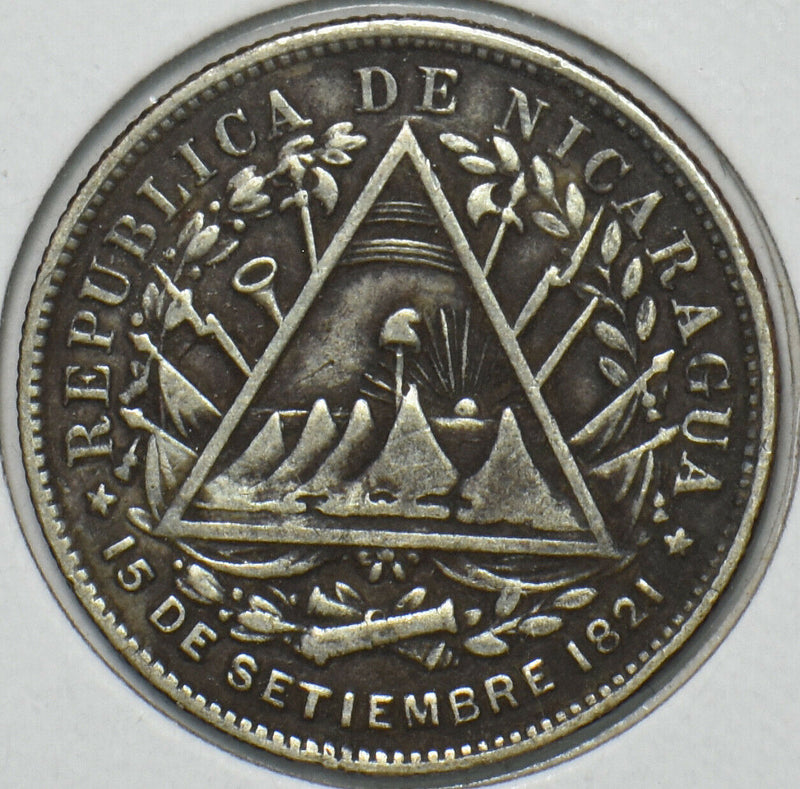 Nicaragua 1887 20 Centavos 297249 combine shipping