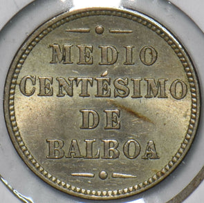 Panama 1907 1/2 Centesimo 296369 combine shipping