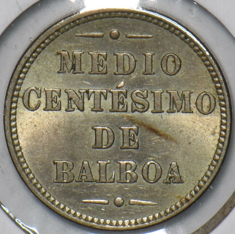 Panama 1907 1/2 Centesimo 296369 combine shipping
