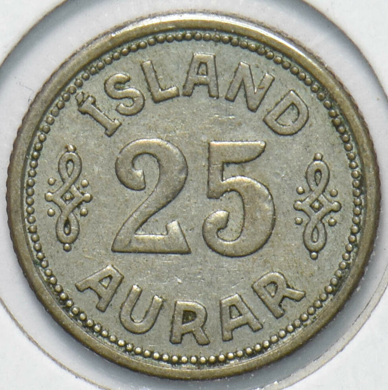 Iceland 1940 25 Aurar 192388 combine shipping