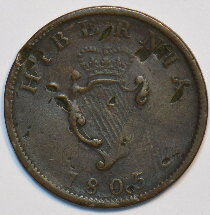Ireland 1805 Penny 296886 combine shipping