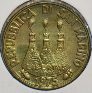 San Marino 1975 20 Lire Bird animal 195986 combine shipping