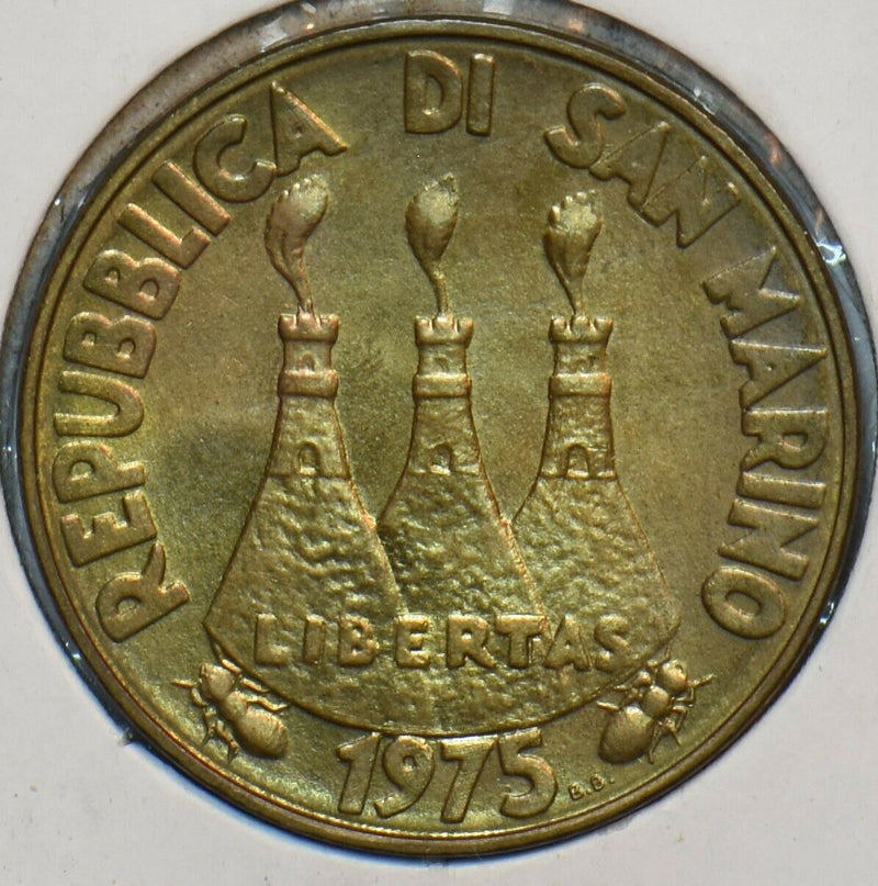 San Marino 1975 20 Lire Bird animal 195986 combine shipping