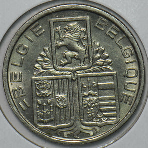 Belgium 1939 5 Francs Lion animal 195847 combine shipping