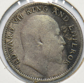 British India 1908 1/4 Rupee 193006 combine shipping