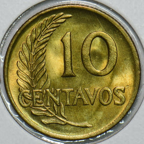 Peru 1962 10 Centavos 196577 combine shipping
