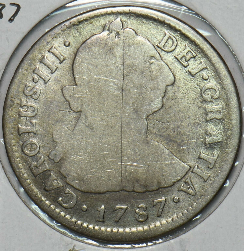 Peru 1787 2 Reales 296832 combine shipping