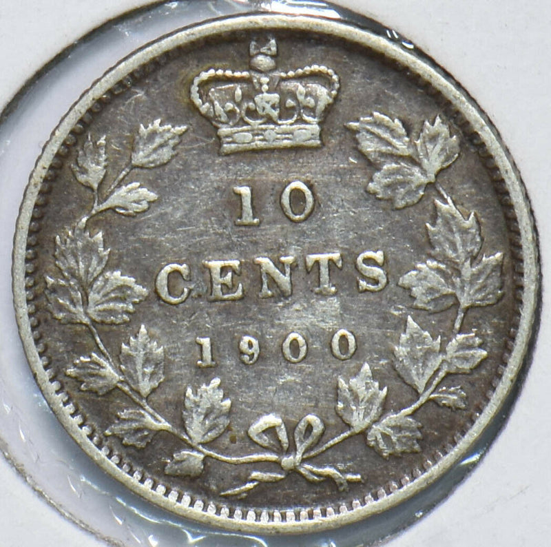 Canada 1900 10 cents Victoria 293625 combine shipping