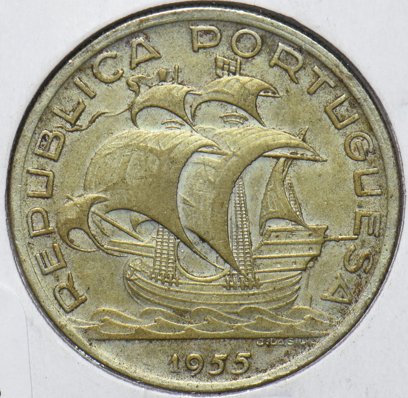 Portugal 1955 10 Escudos 293952 combine shipping