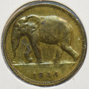 Belgian Congo 1944 Franc Elephant animal 297049 combine shipping