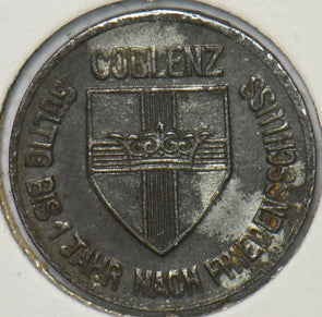 Germany 1918 10 Pfennig Coblenz 296456 combine shipping
