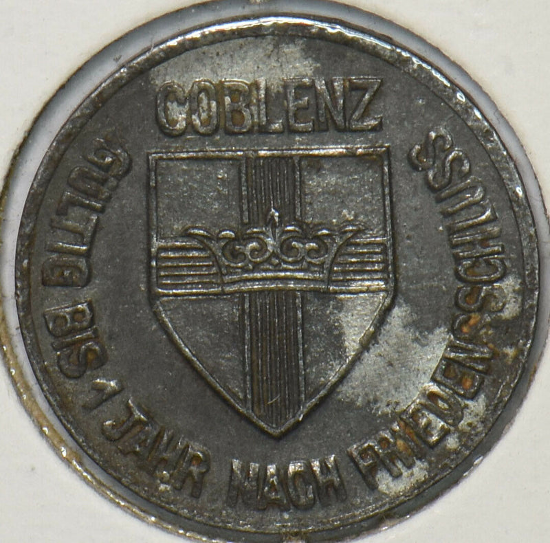 Germany 1918 10 Pfennig Coblenz 296456 combine shipping