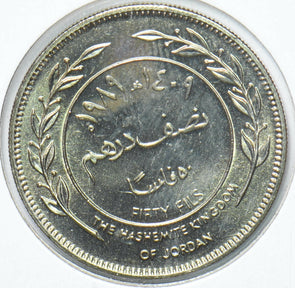 Jordan 1979 50 fils The Hashmite kingdom 293640 combine shipping