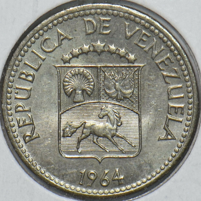 Venezuela 1964 5 Centimos Horse animal 296437 combine shipping