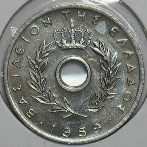 Greece 1959 10 Lepta 195703 combine shipping